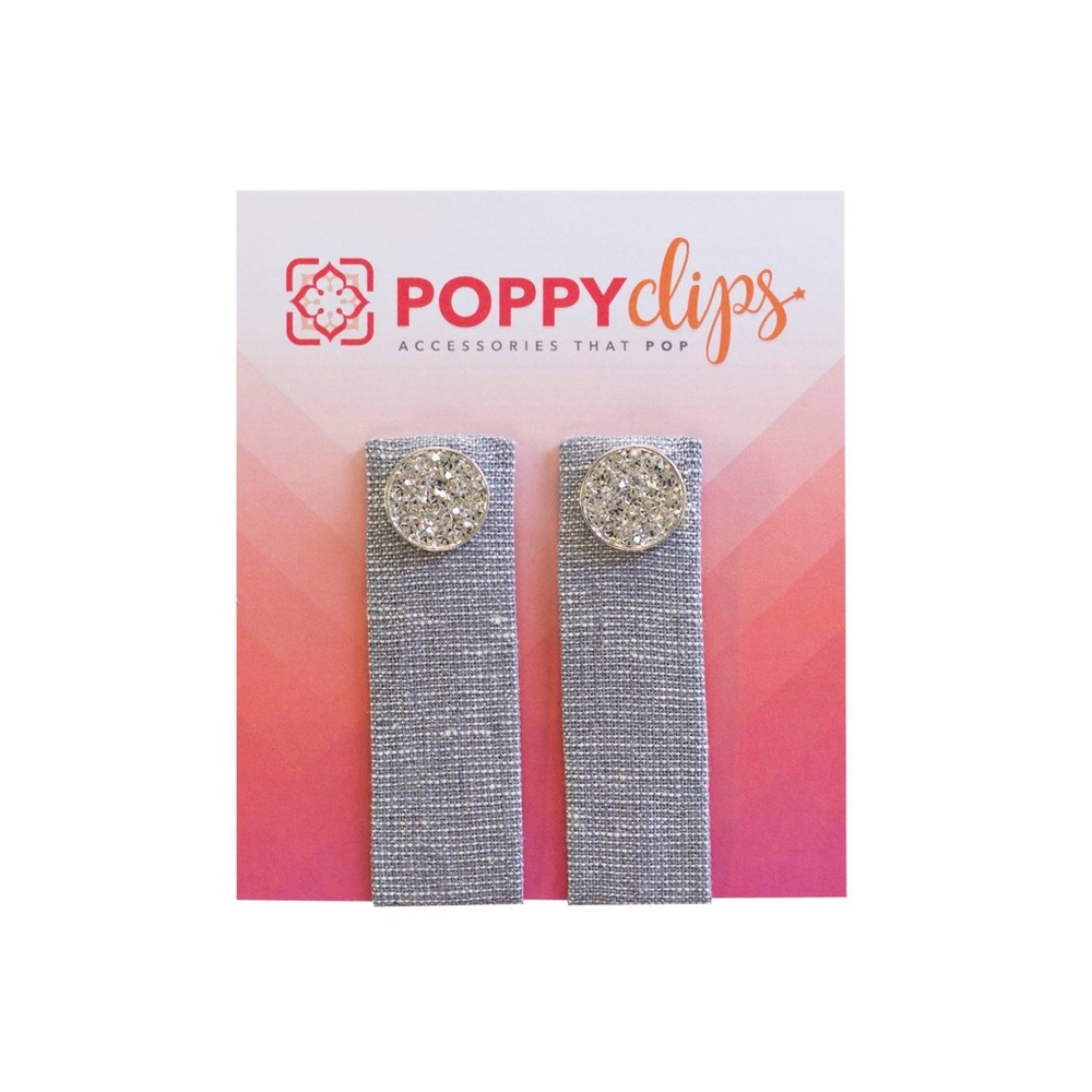 Silver PoppyClips